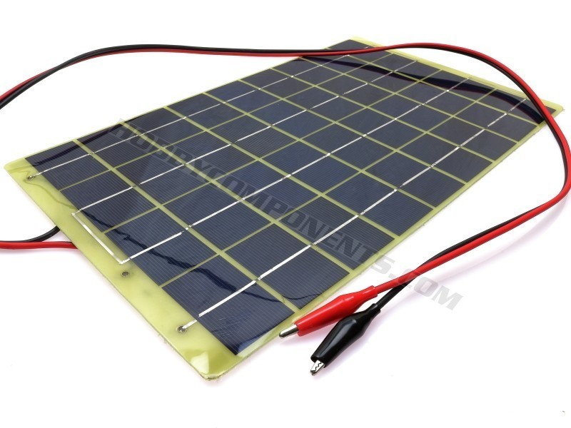 10W 12V Epoxy Resin Poly Solar Panel