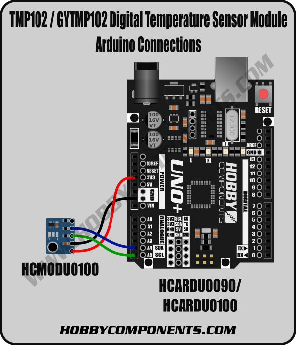 TMP101 Digital Temperature Sensor With Alert Function I2C Mini