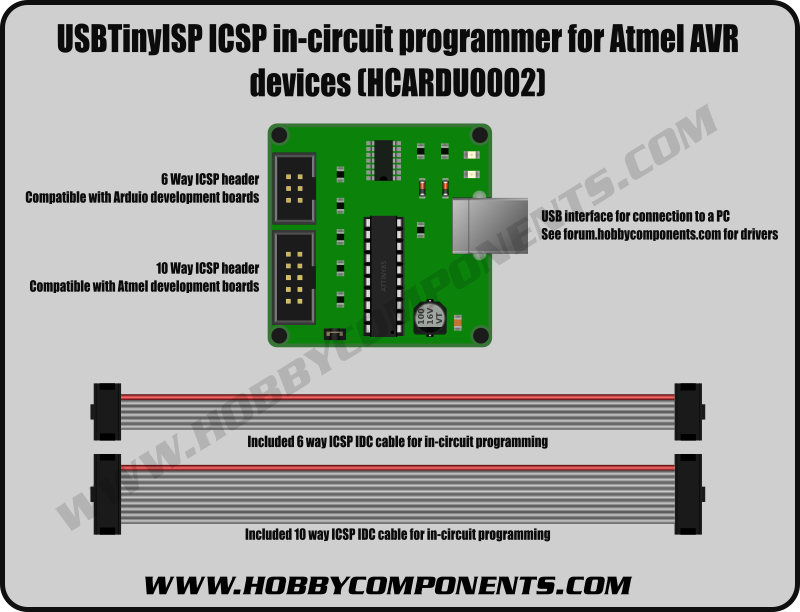 USBTinyISP diagram