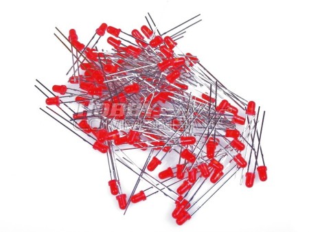 3mm Red LED's (Pack of 100)