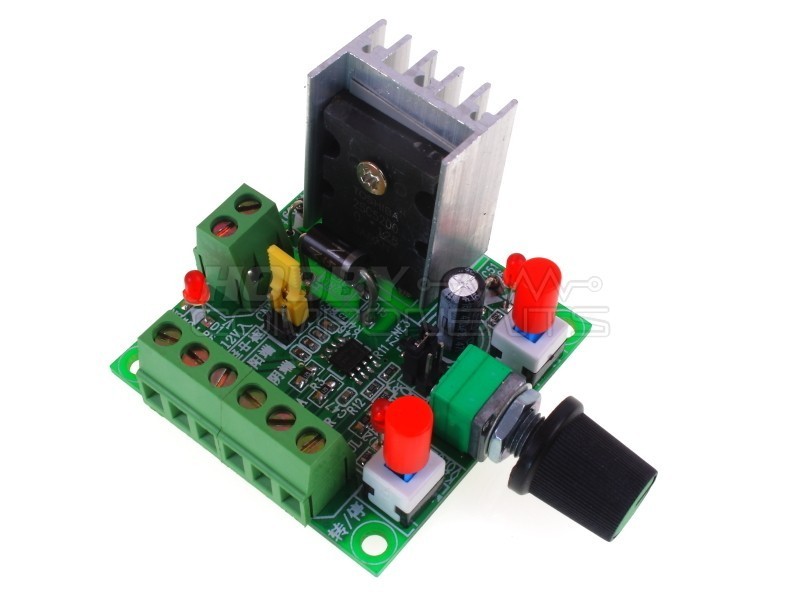 Size : 73 x 51 x 37mm 1pc Stepper Motor Controller PWM Pulse Signal Generator Speed Regulator Board HH-BSDJ 