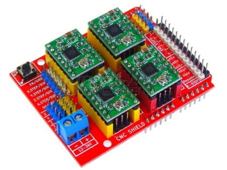 Pictured here with four of our stepstick modules (not included, search: HCMODU0068)