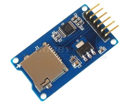 MicroSD Card Adapter With Level Shifters