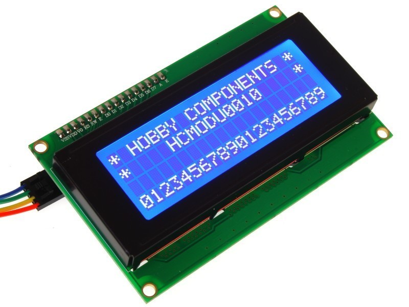 I2C 2004 Serial 20 x 4 LCD Module (cable not included)
