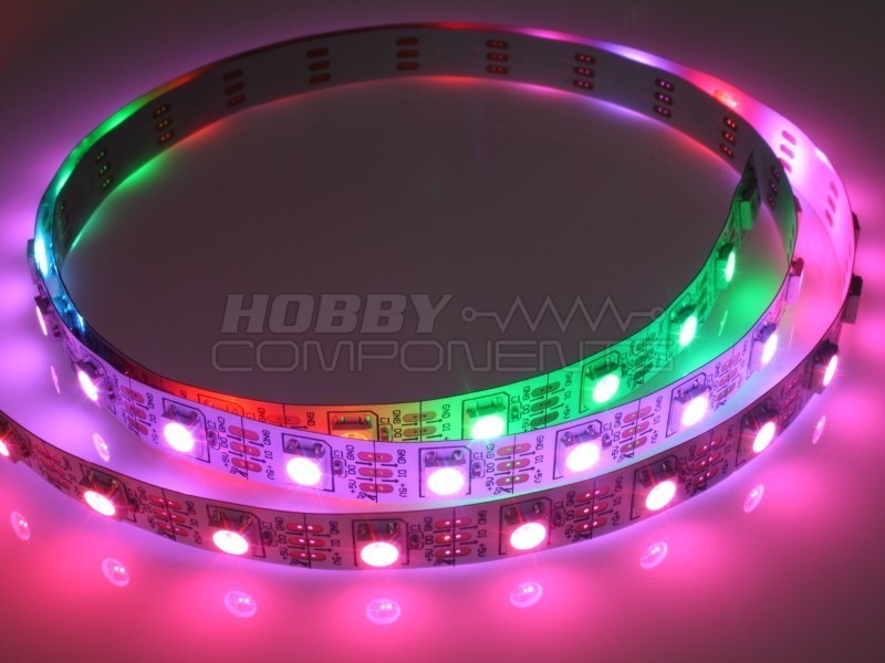 Flexible Digitally Controlled RGB LED strips