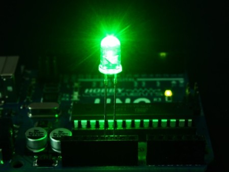 JSL-502 Series 5V Tolerant 5mm LED (Green)