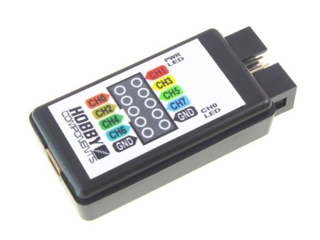 Hobby Components USB 8CH 24MHz 8 Channel Logic Analyser