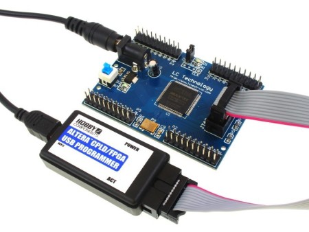 Altera programmer with LC MAXII Altera EPM240 CPLD development board  (not included see item HCDVBD0006)