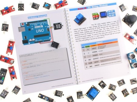 Hobby Components Ultimate Sensor Kit with Book