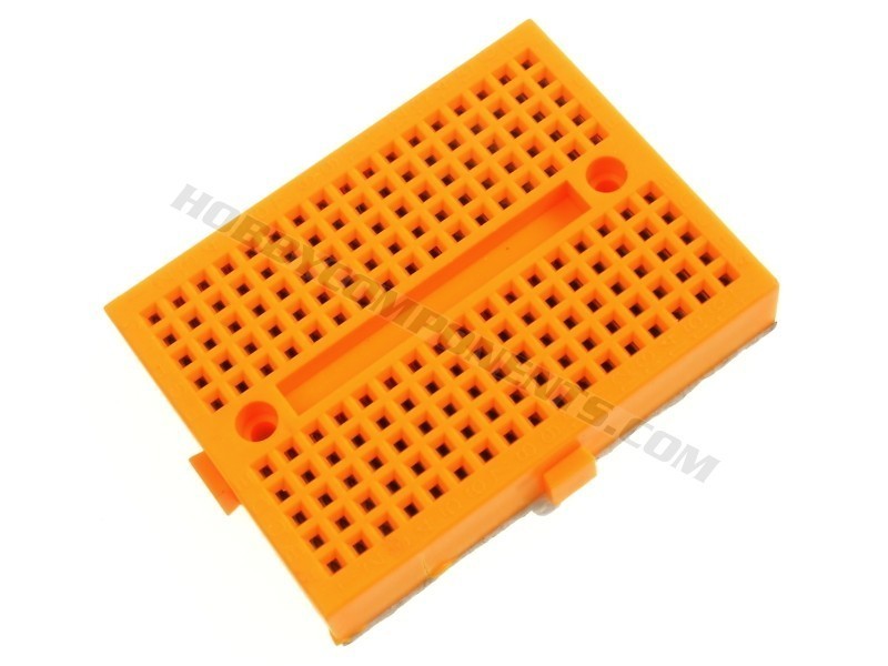 170 Point Mini Breadboard in Various Colours