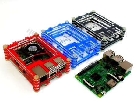 Stackable Raspberry Pi Case (Raspberry Pi not included)
