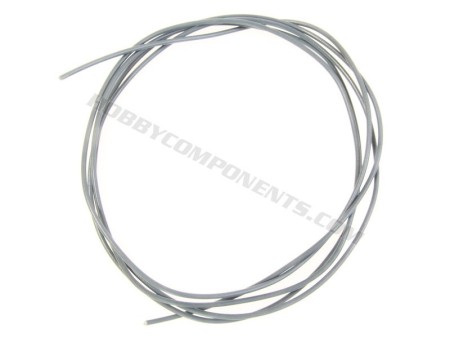 GW010320 Grey 1/0.6 Wire – Per Metre