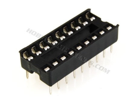0.3 Inch DIL IC Sockets 18 Pin