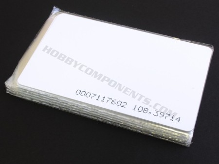 125KHz RFID (ID) Card (Set of 10)