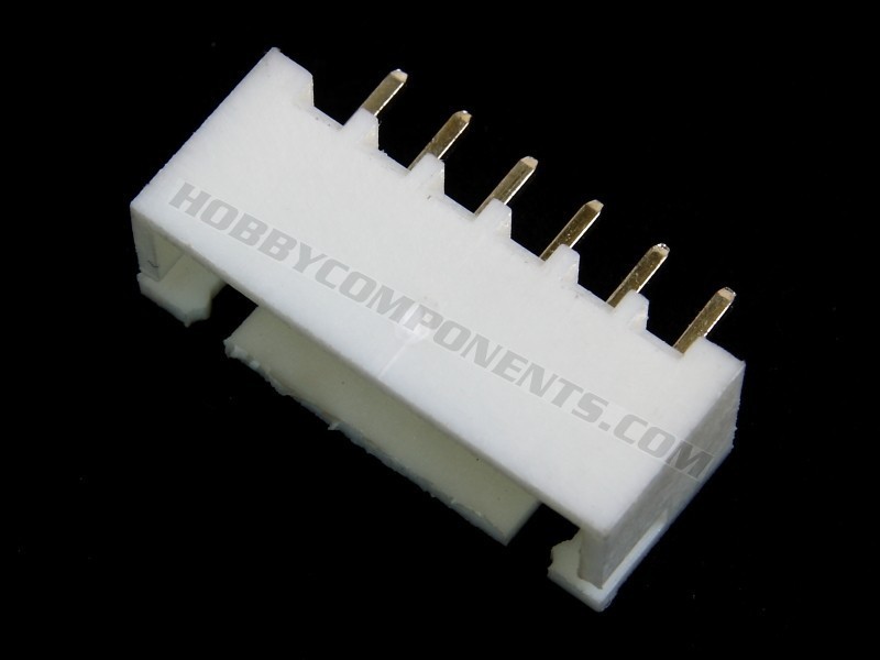 6-Pin 2.54mm pitch Connector Plug Wire Jack