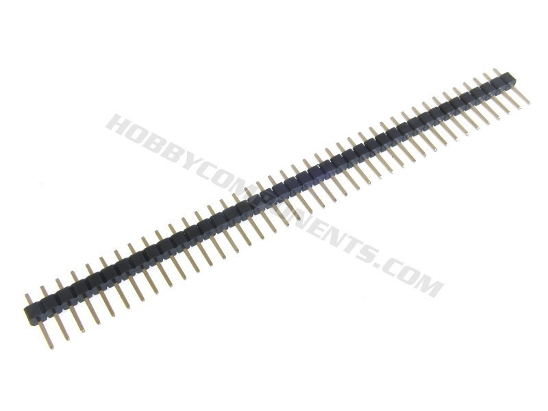 Single Row 40-Pin 2.54mm Pitch Pin Headers
