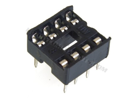 0.3 Inch DIL IC Socket 8 Pin (Pack of 5)