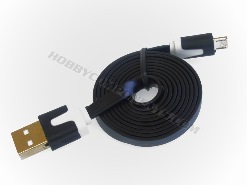 Micro USB Cable - Flat Design