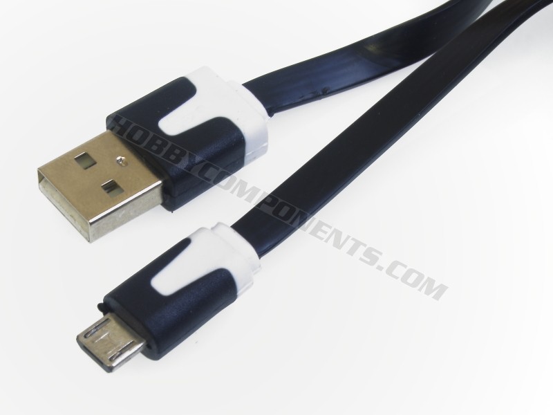Micro USB Cable - Flat Design
