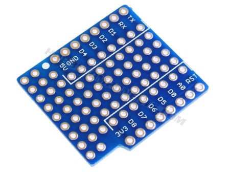 WeMos D1 mini Prototyping Shield