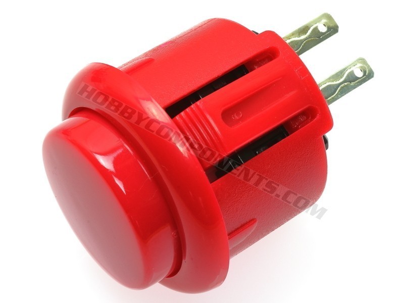 Arcade style 24mm push buttons (Various Colours)
