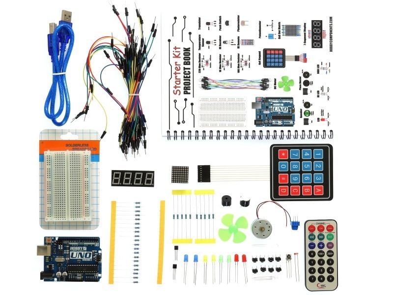 Hobby Components Starter Kit with Project Book