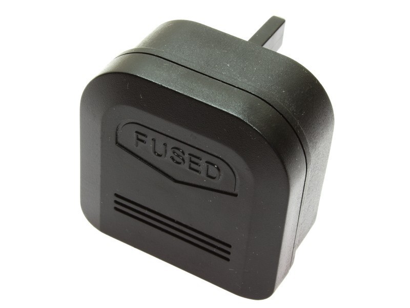 UK Mains to Euro Socket Adapter 3A For Converting EU Plug Lead