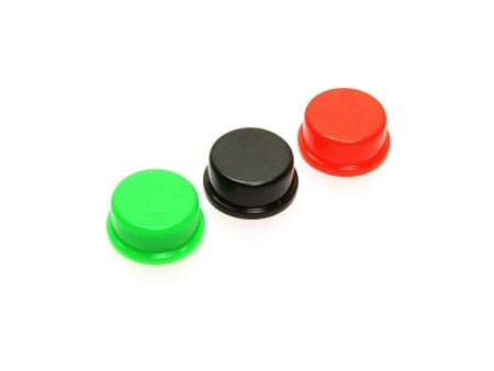 Round 12mm Switch Cap (Various Colours Available)