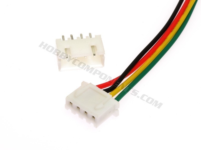 JST-XH 4 Pin Connector Adapter plug and socket