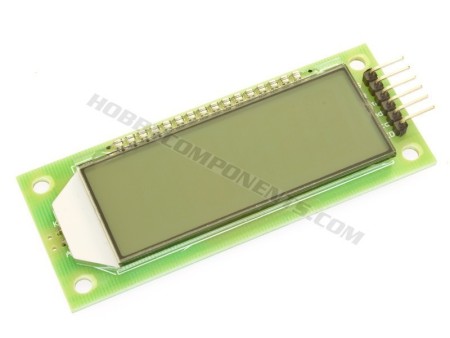 HT1621 6 Digit 7 Segment LCD Module (cable & Uno not included)