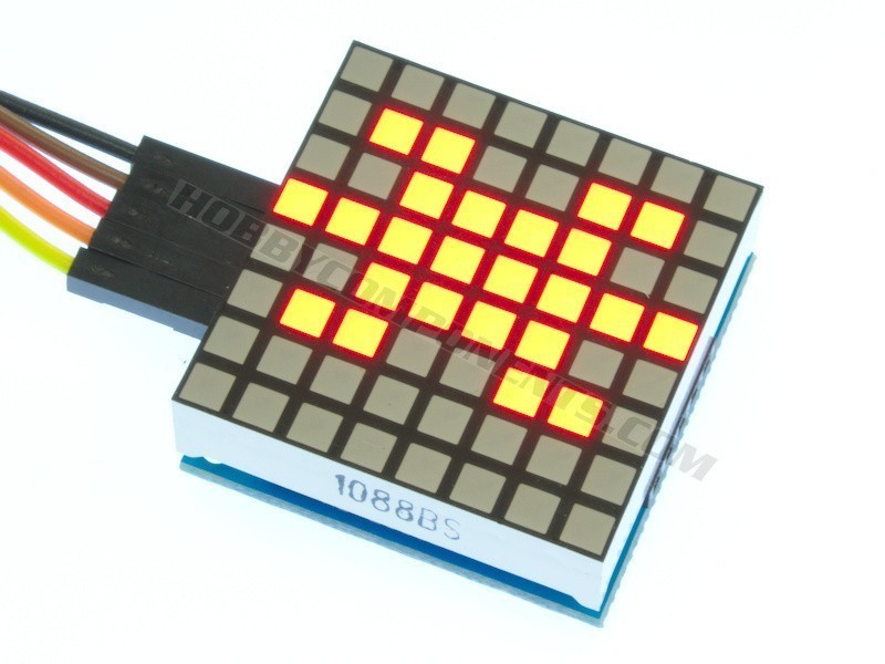 8x8 Serial Dot Matrix Module (cable and Uno not included)