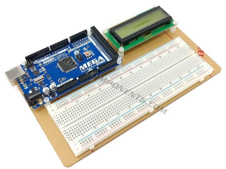 Platform only. Image for display purposes. If you require the Mega, breadboard and cables, please see item HCPROT0099.