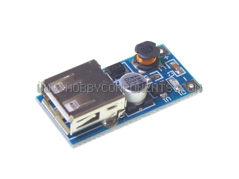 USB 5v to 12v dc-dc step-up converter circuit