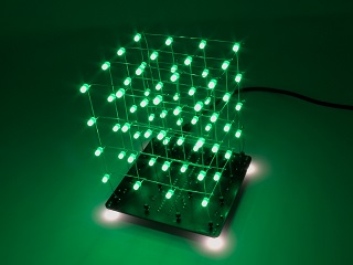 4x4x4 Version 2 LED Cube kit Build Guide 